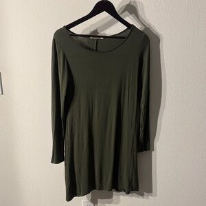 Heart Hips Olive Green Knit Top
